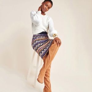 Anthropologie MP Saoirse Sweater Midi Pencil Skirt